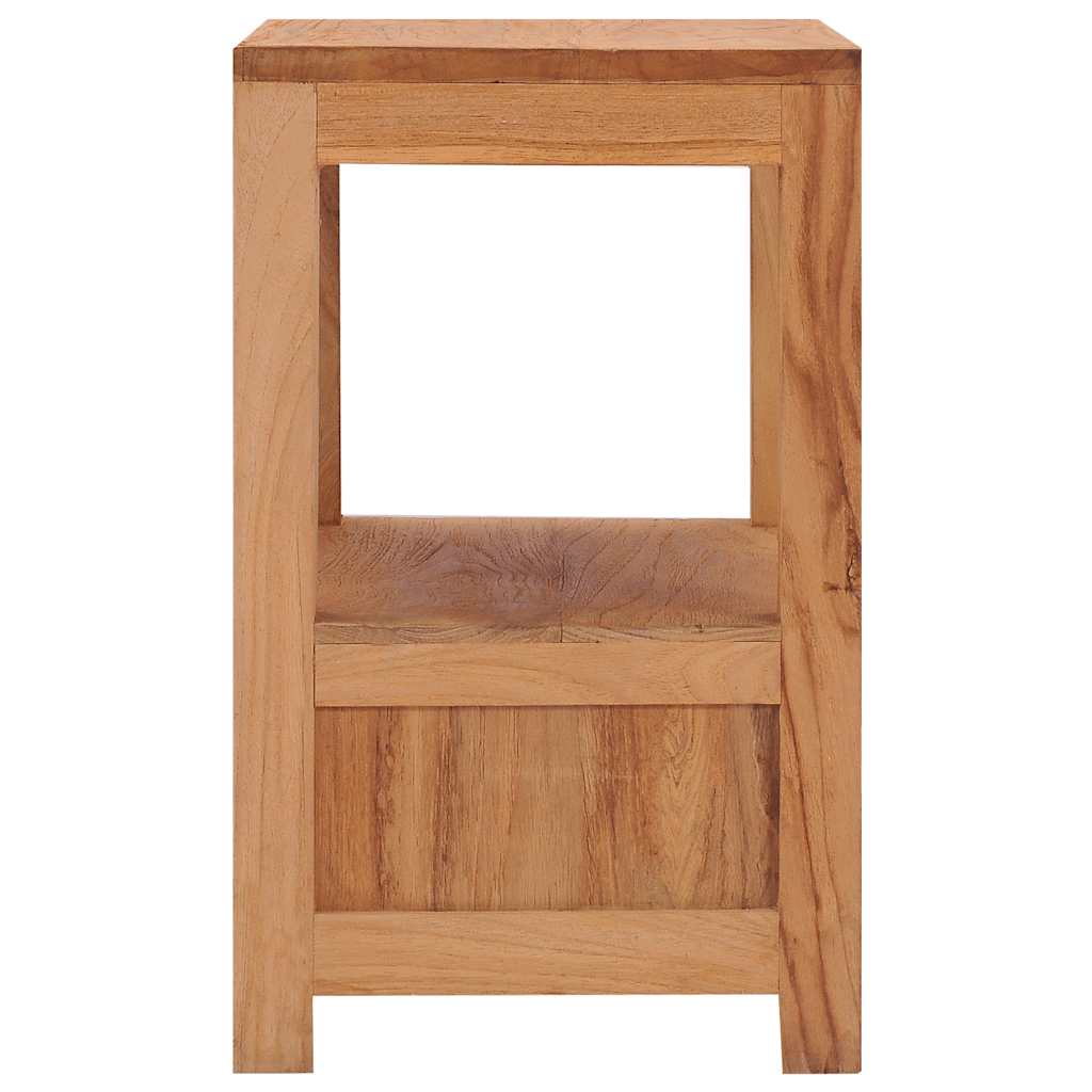 Bedside Cabinet 40X30X50 Cm Solid Teak Wood