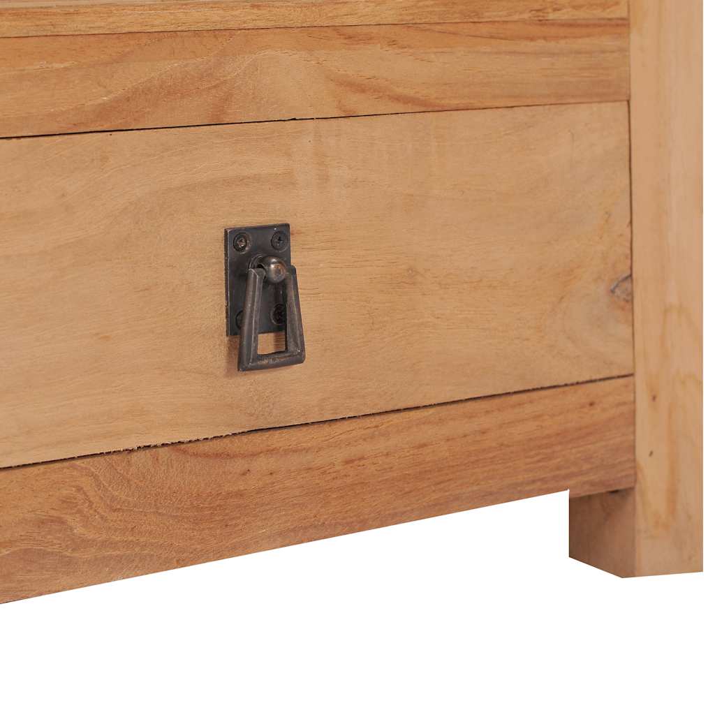 Bedside Cabinet 40X30X50 Cm Solid Teak Wood