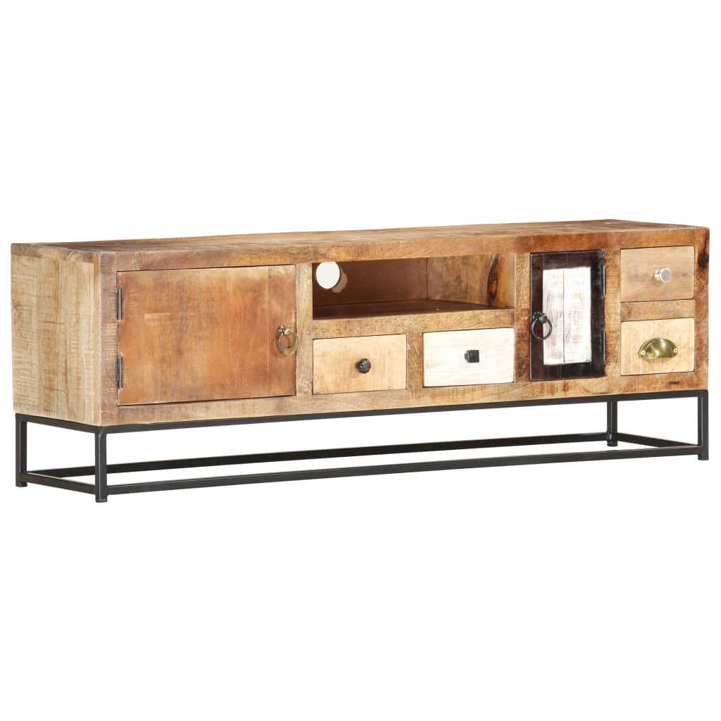 Tv Cabinet 120X30X40 Cm Solid Reclaimed Wood