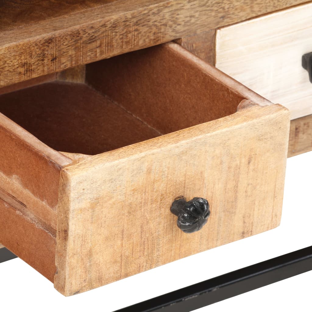 Tv Cabinet 120X30X40 Cm Solid Reclaimed Wood