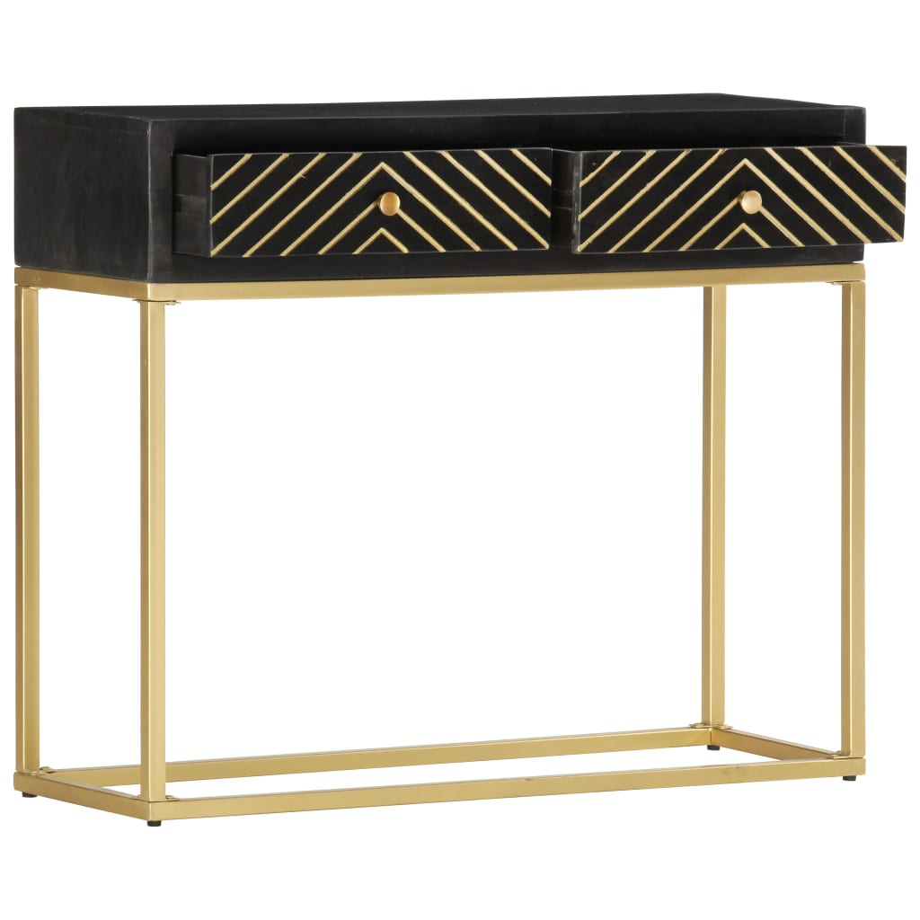 Console Table 90X30X75 Cm Solid Mango Wood