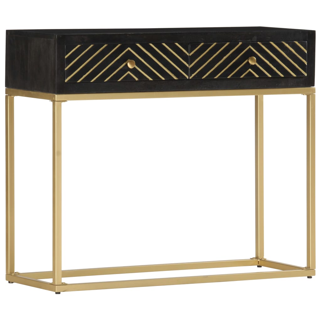 Console Table 90X30X75 Cm Solid Mango Wood