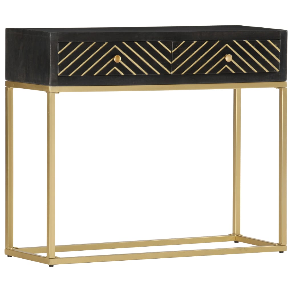 Console Table 90X30X75 Cm Solid Mango Wood