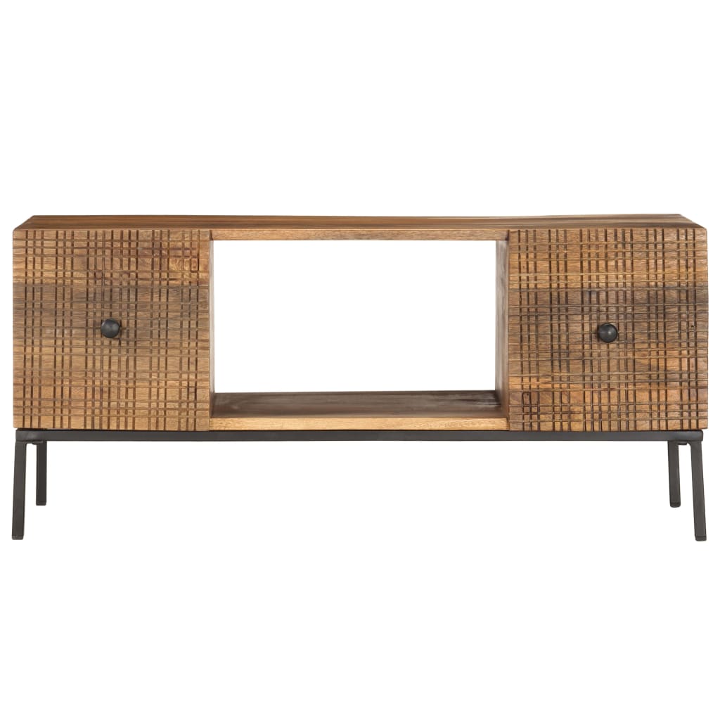 Coffee Table 90X45X40 Cm Solid Mango Wood