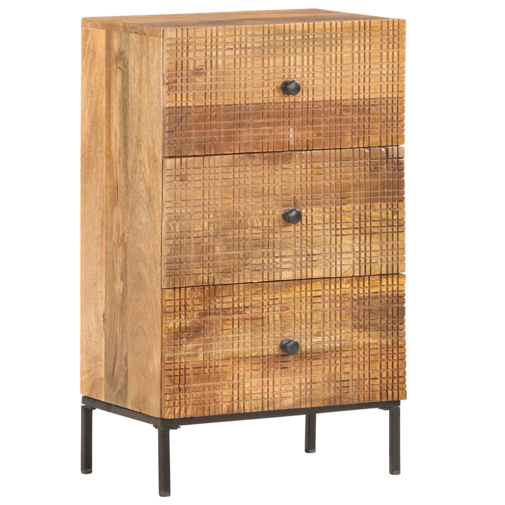 Sideboard 45X30X75 Cm Solid Mango Wood