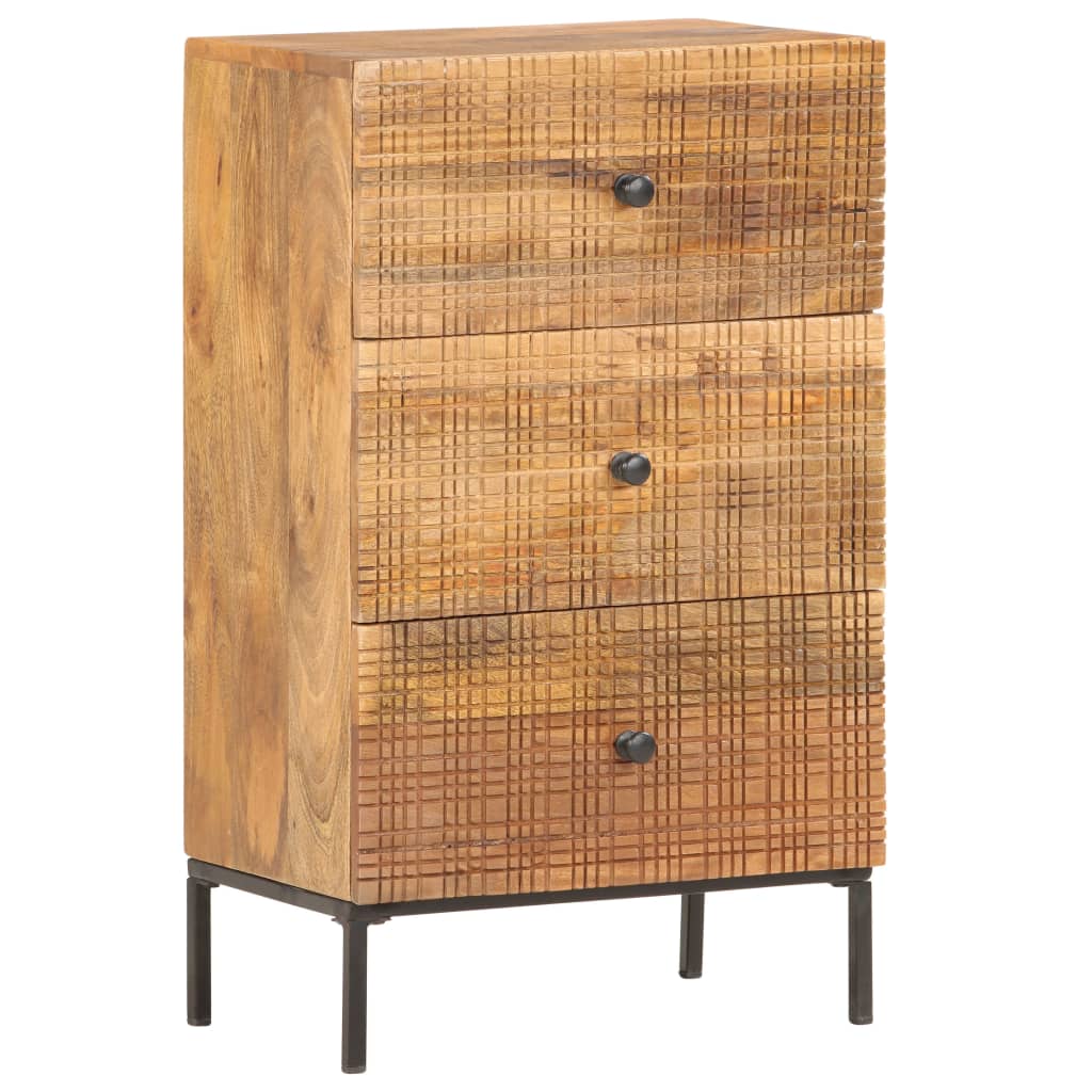Sideboard 45X30X75 Cm Solid Mango Wood
