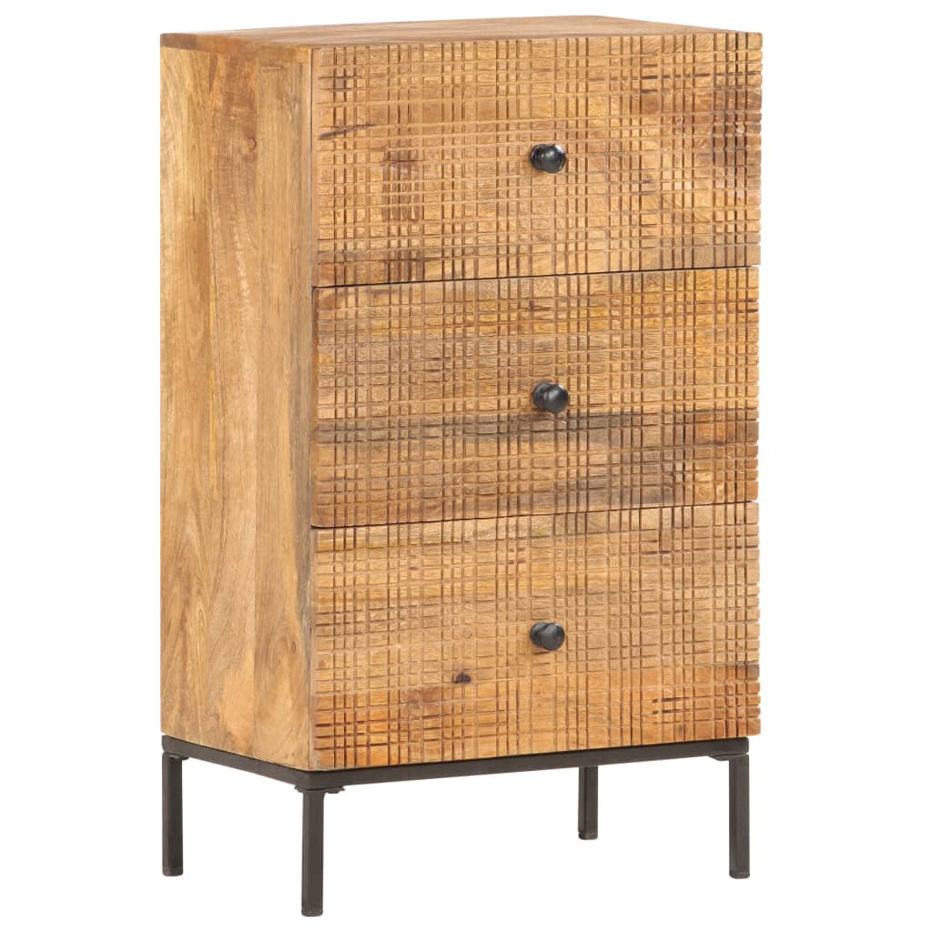 Sideboard 45X30X75 Cm Solid Mango Wood