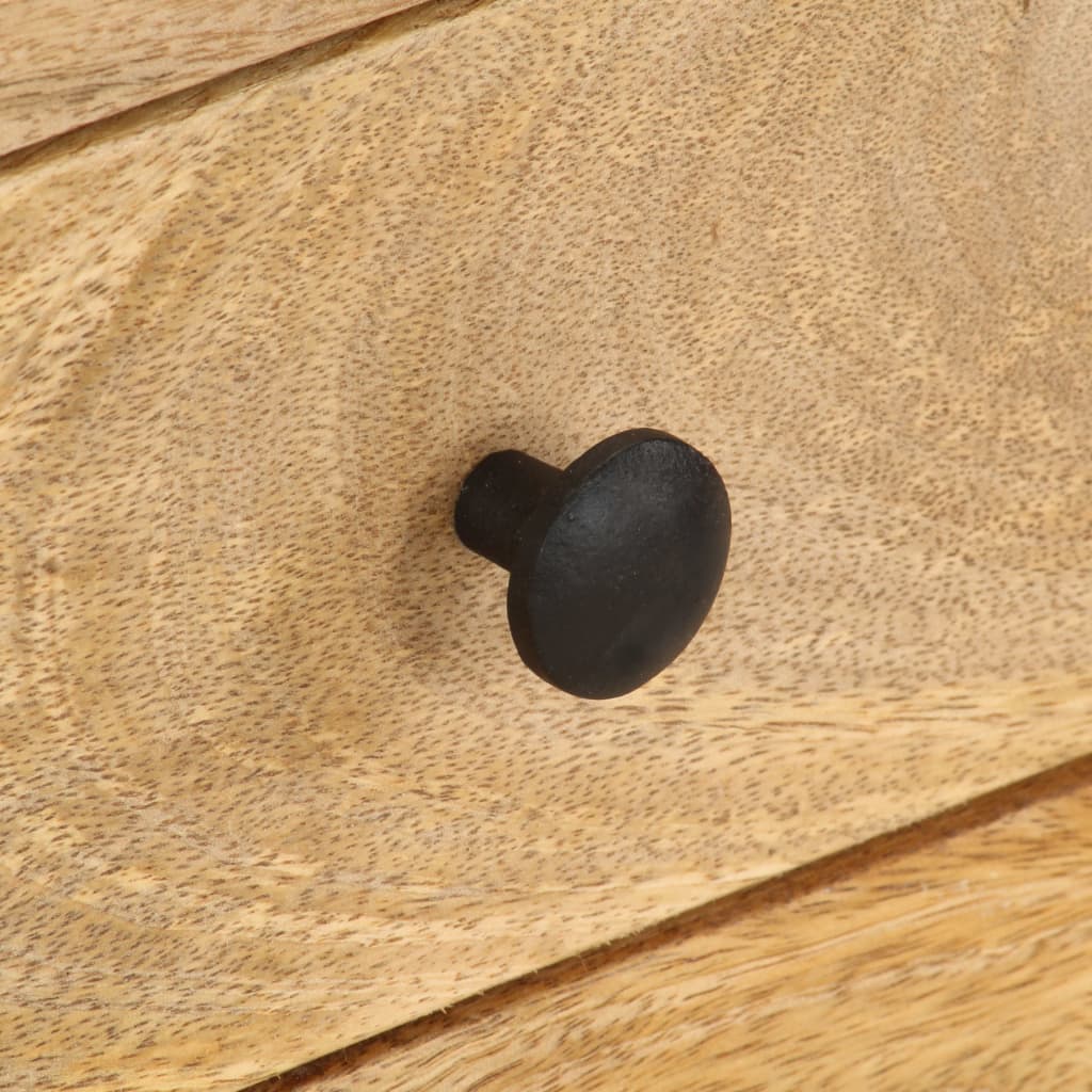 Tv Cabinet 110X35X40 Cm Solid Mango Wood