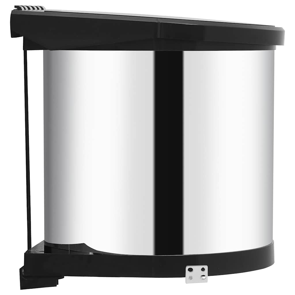 Kitchen Built-In Dust Bin Stainless Steel 8 L