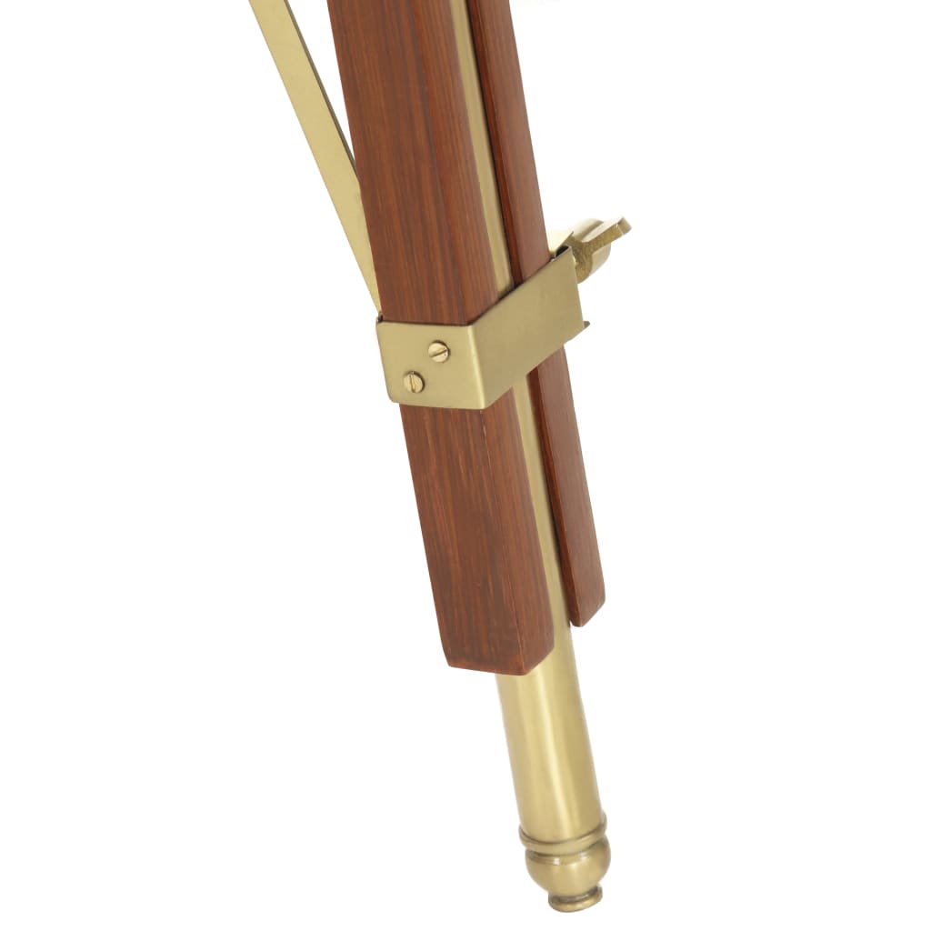 Tripod Floor Lamp Solid Mango Wood 193 Cm