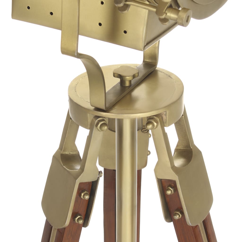 Tripod Floor Lamp Solid Mango Wood 193 Cm