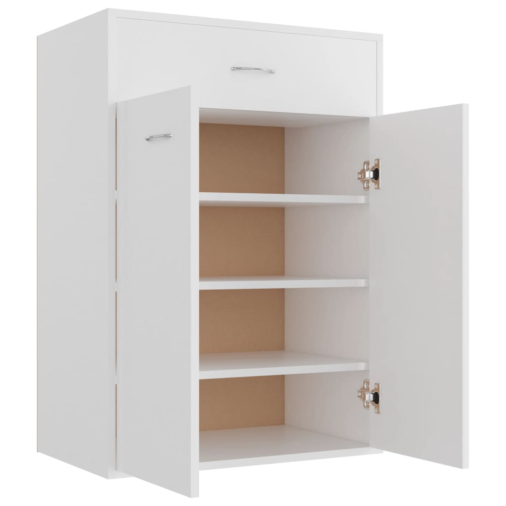 Shoe Cabinet 60X35X84 Cm Engineered Wood
