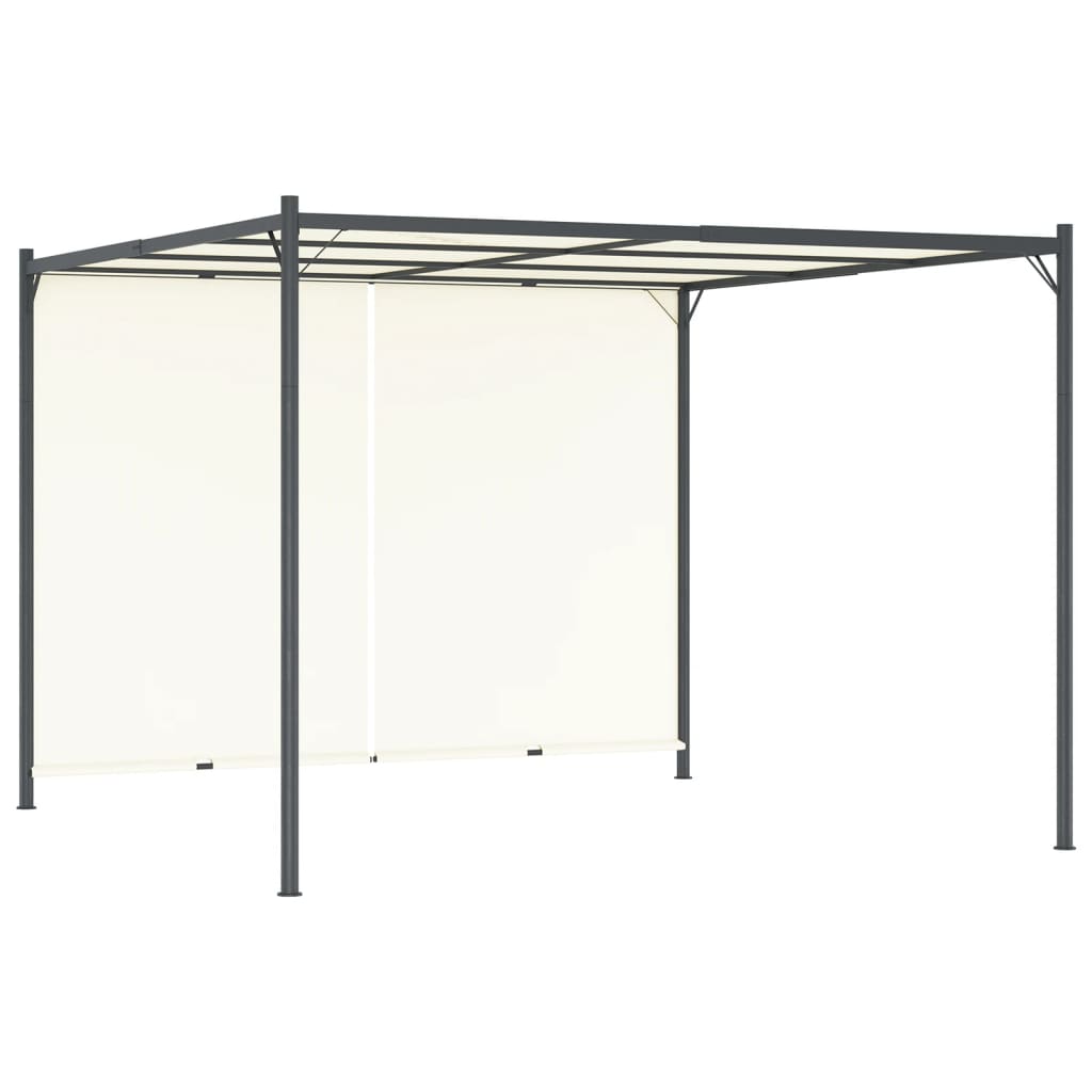 Garden Pergola With Retractable Roof 3X3 M