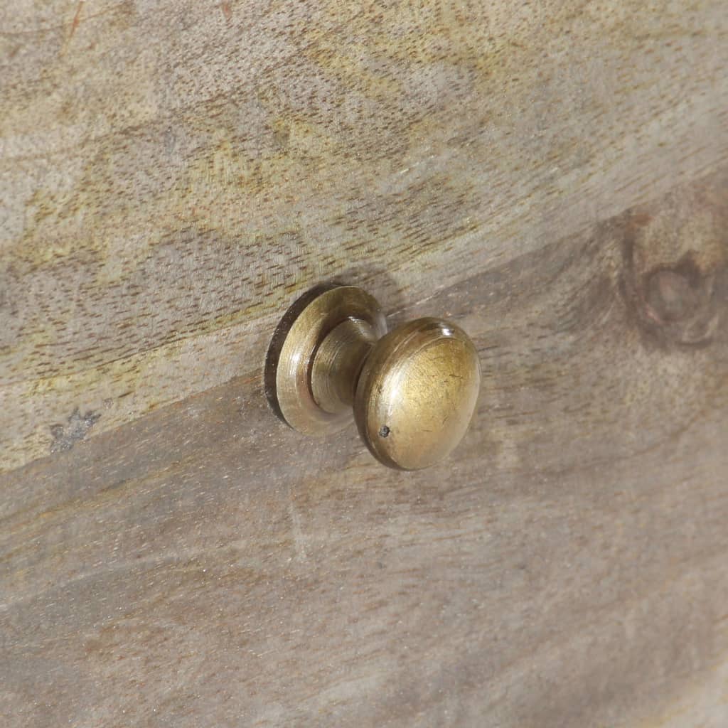 Tv Cabinet 100X30X55 Cm Solid Mango Wood