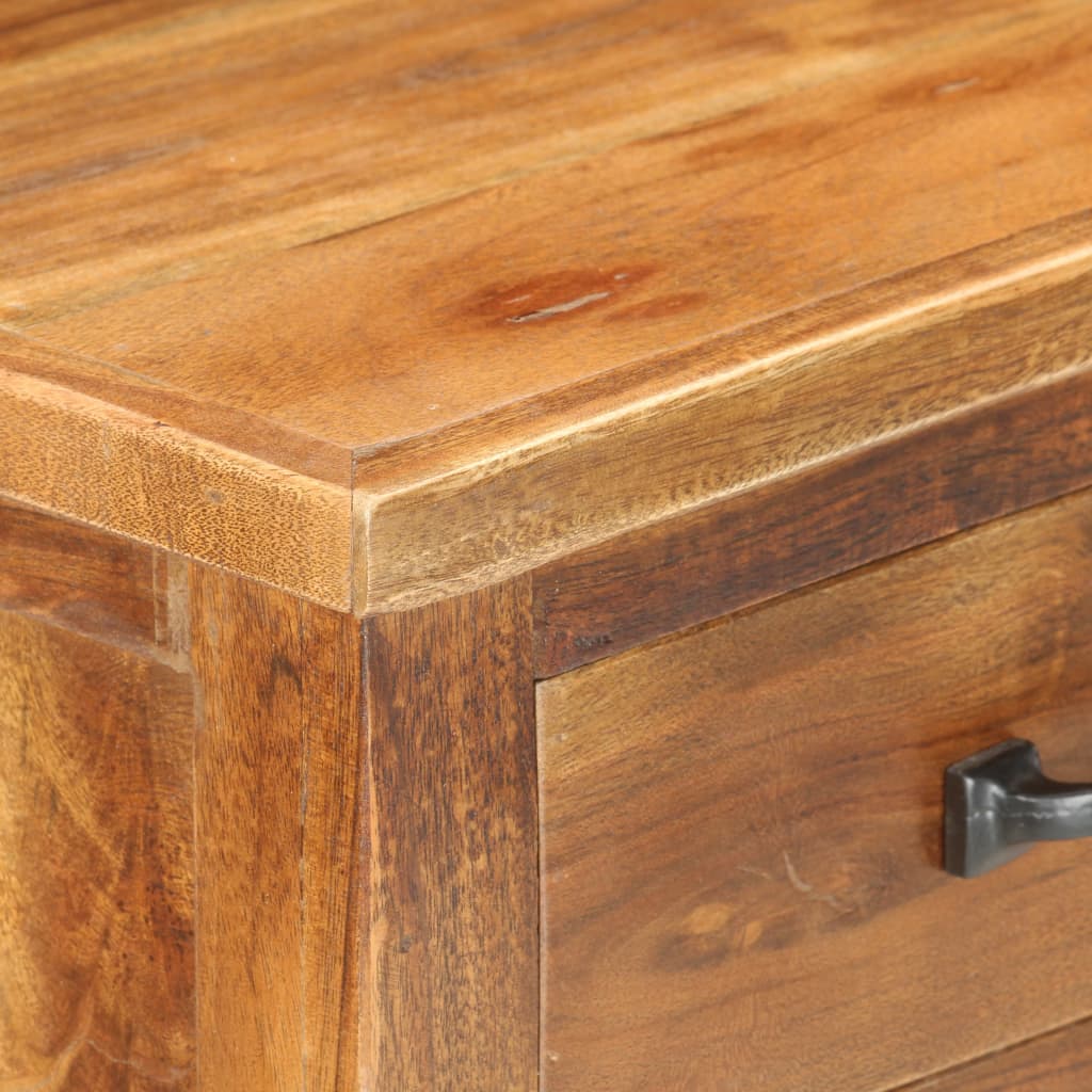 Wine Cabinet 40X30X80 Cm Solid Acacia Wood