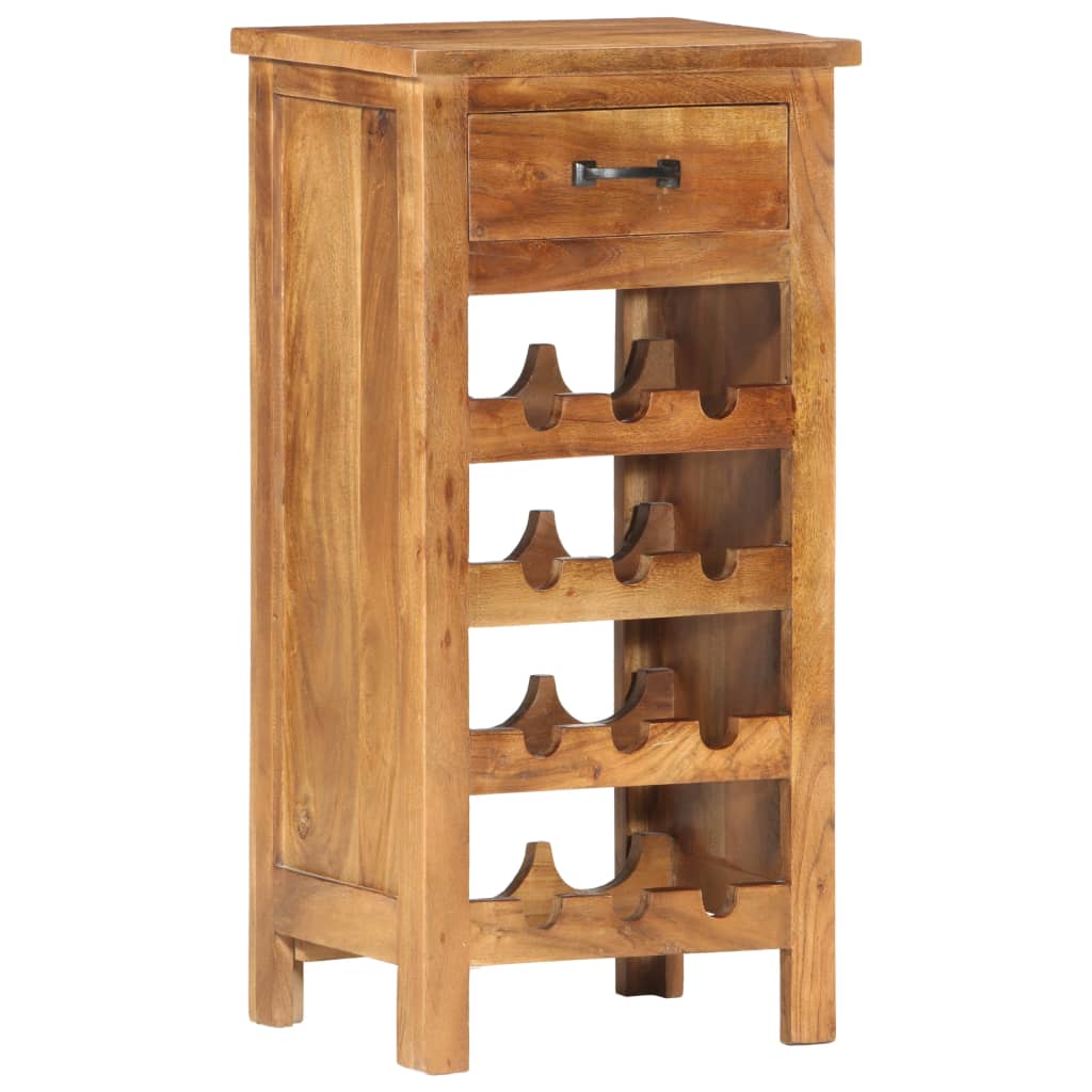 Wine Cabinet 40X30X80 Cm Solid Acacia Wood
