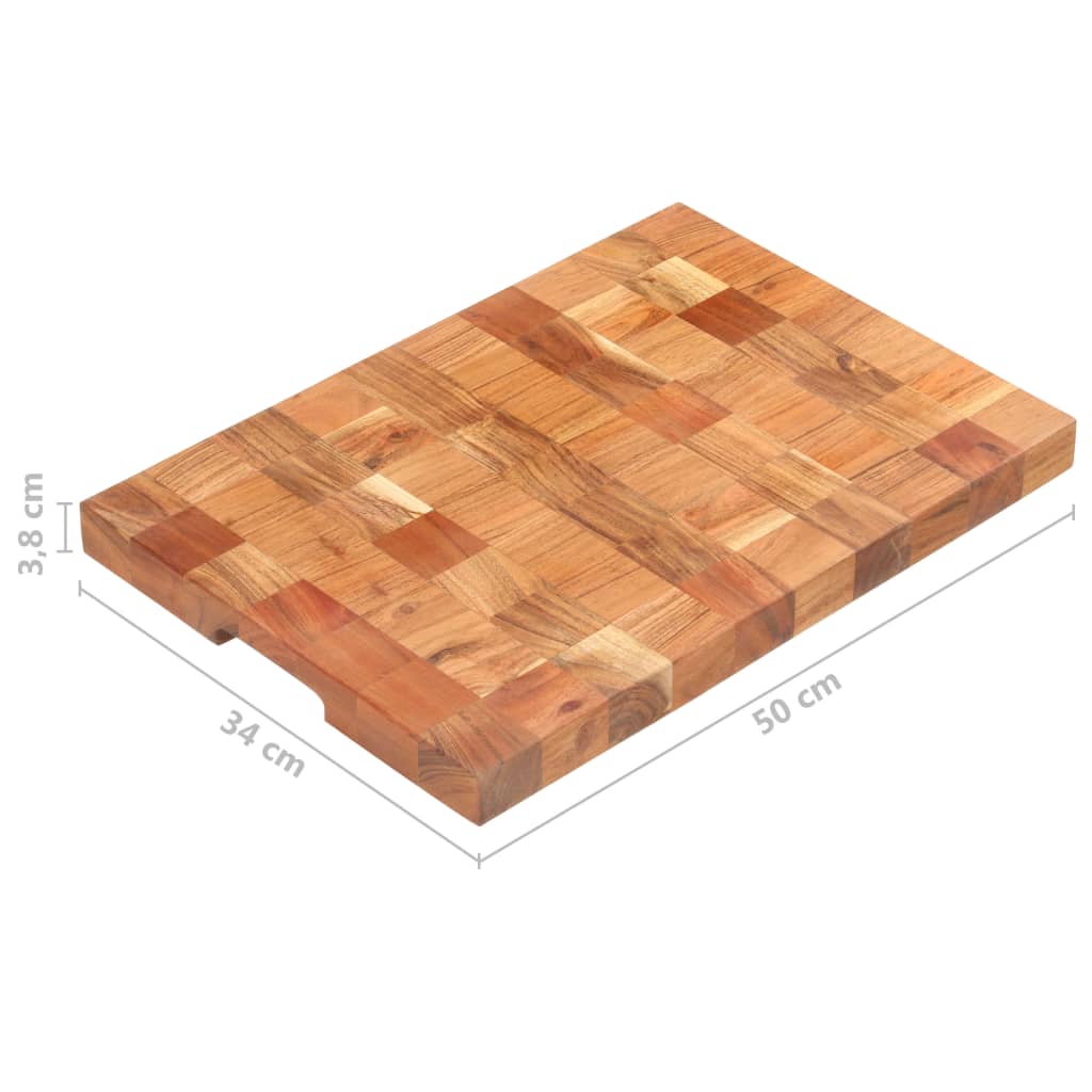 Chopping Board Solid Acacia Wood