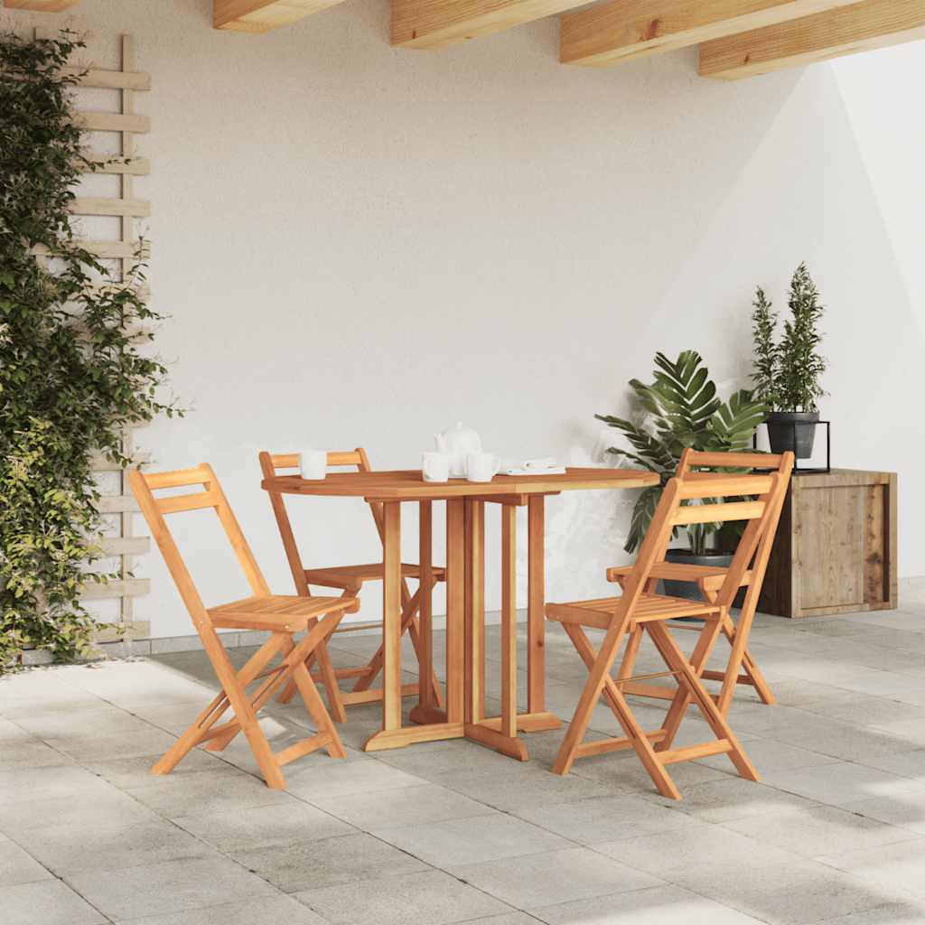 Folding Butterfly Garden Table Solid Teak Wood