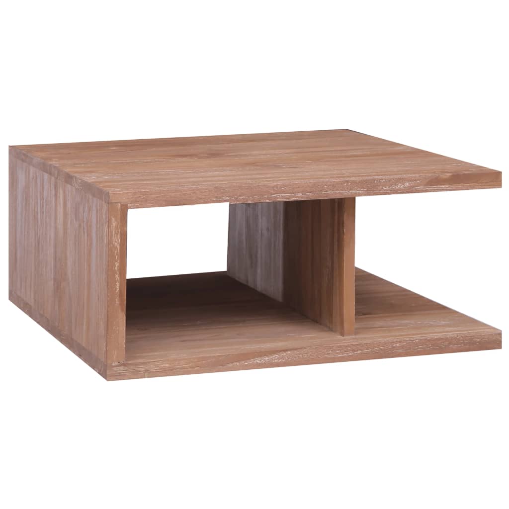 Coffee Table 70X70X30 Cm Solid Teak Wood