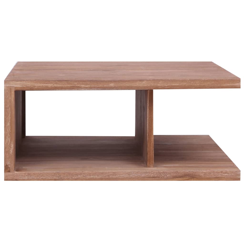 Coffee Table 70X70X30 Cm Solid Teak Wood
