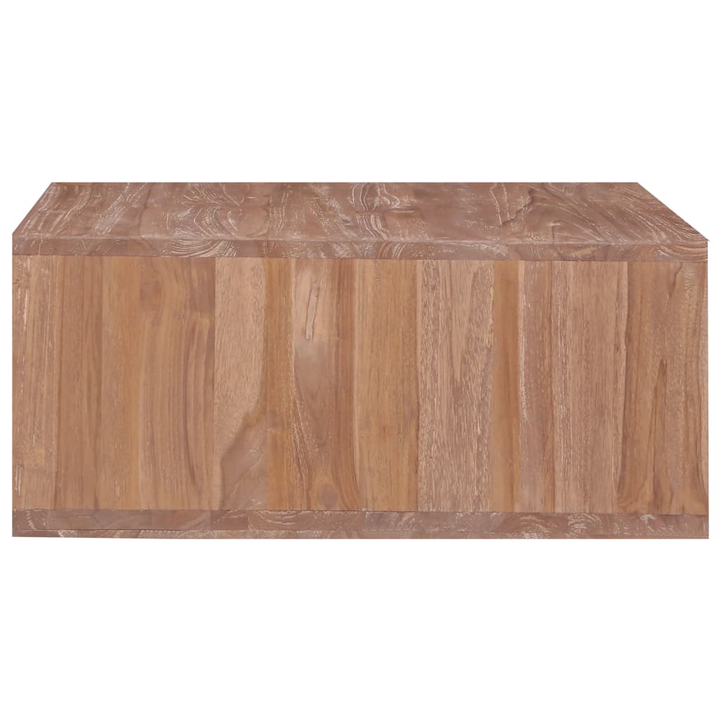 Coffee Table 70X70X30 Cm Solid Teak Wood