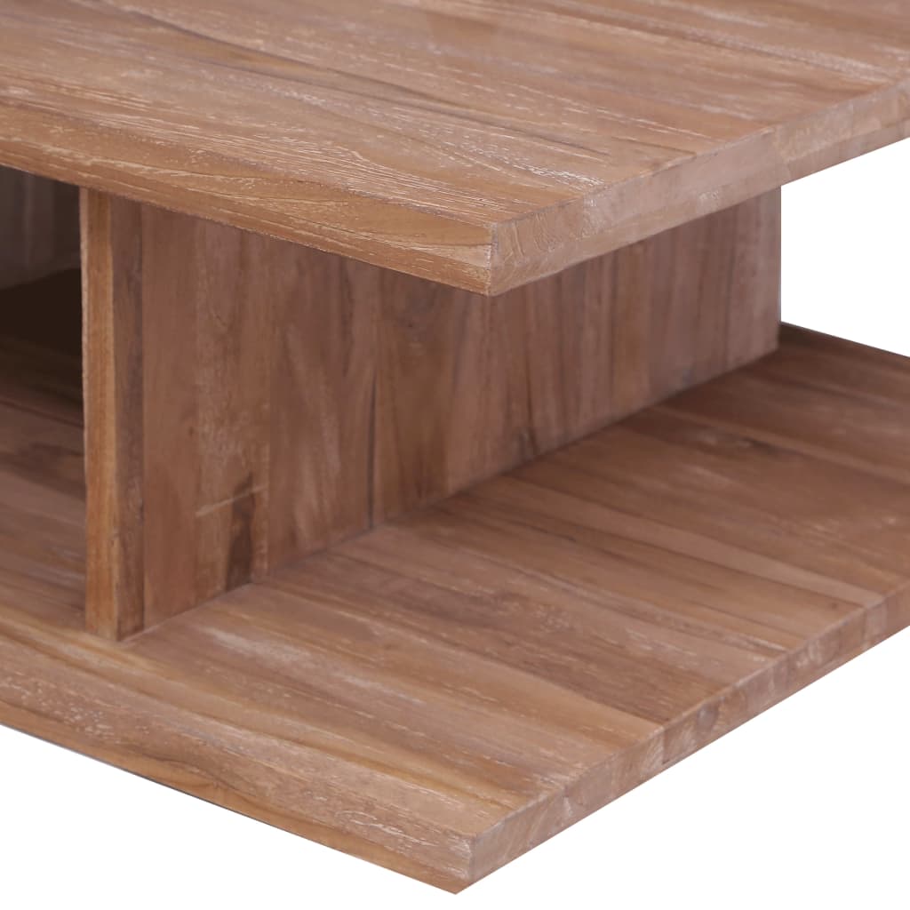 Coffee Table 70X70X30 Cm Solid Teak Wood