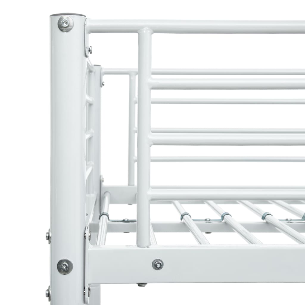 Bunk Bed Frame Without Mattress Metal 140X200 Cm/90X200 Cm
