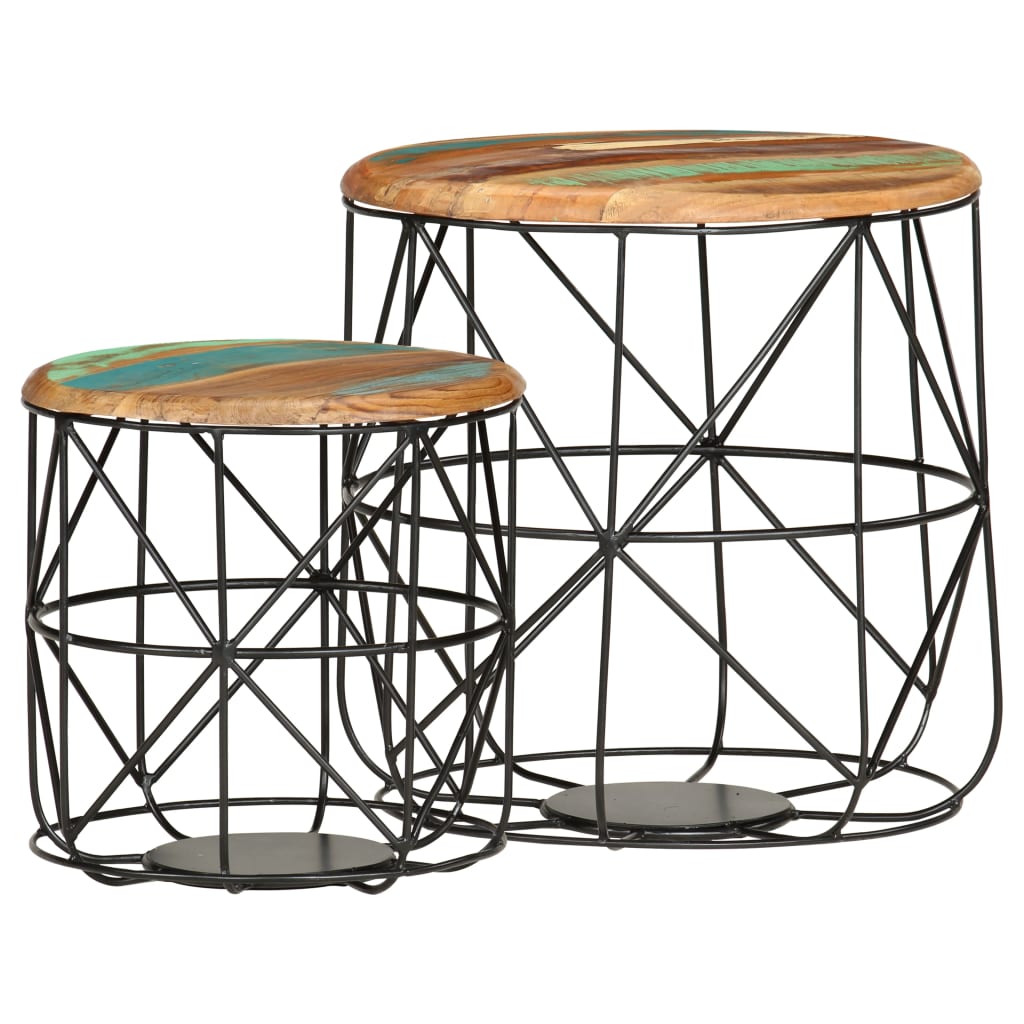 Coffee Tables 2 Pcs Solid