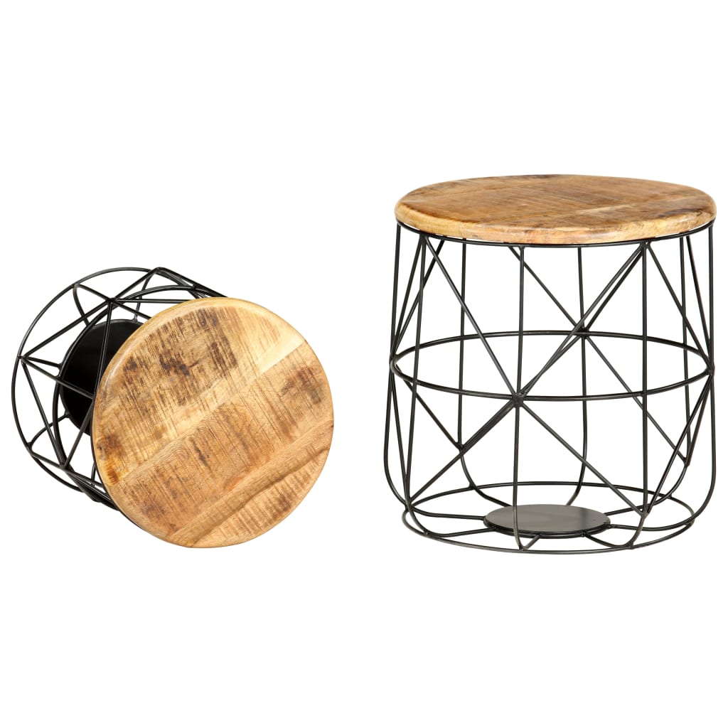 Coffee Tables 2 Pcs Solid