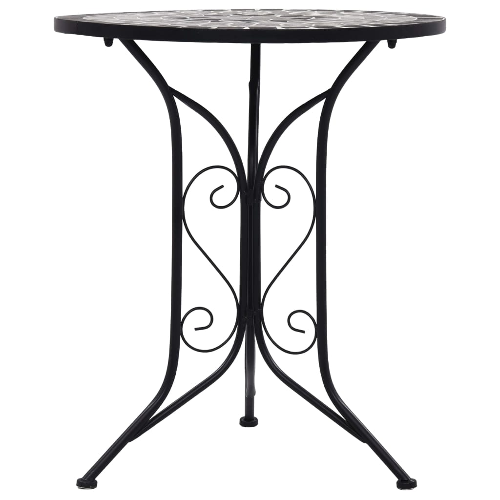 3 Piece Mosaic Bistro Set Ceramic Tile