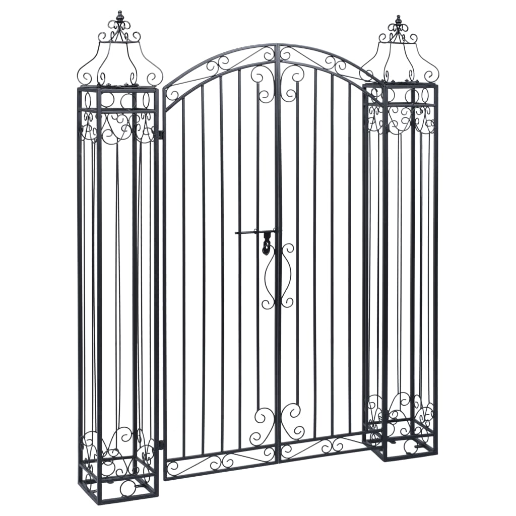 Ornamental Garden Gate Wrought Iron