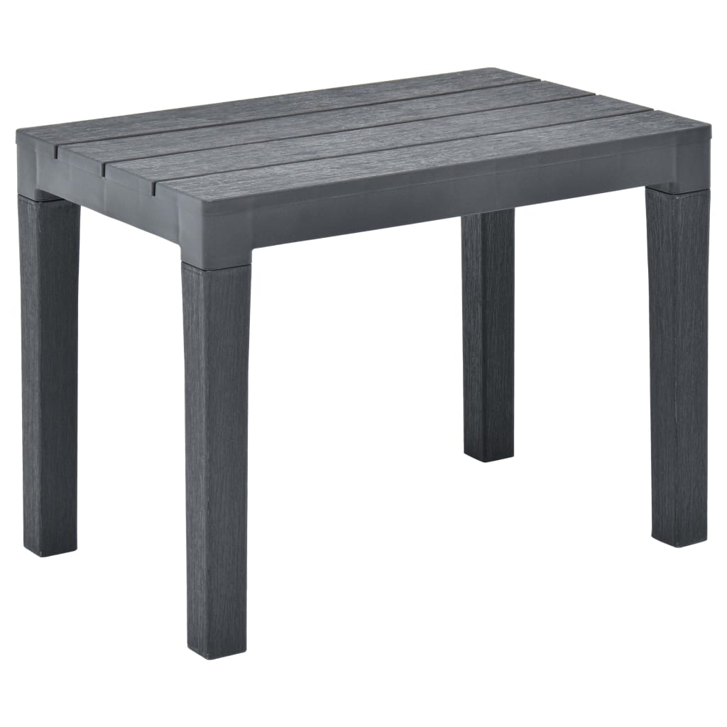 Garden Table With 2 Benches Plastic
