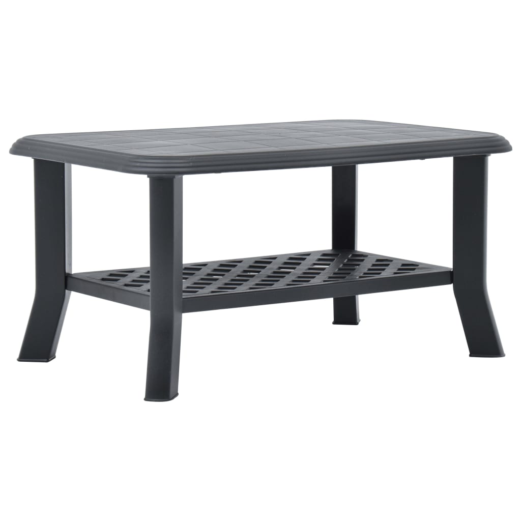 Coffee Table 90X60X46 Cm Plastic