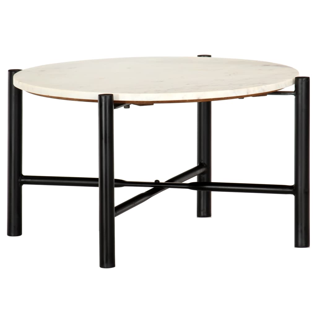 Coffee Table Real Stone With Marble Texture