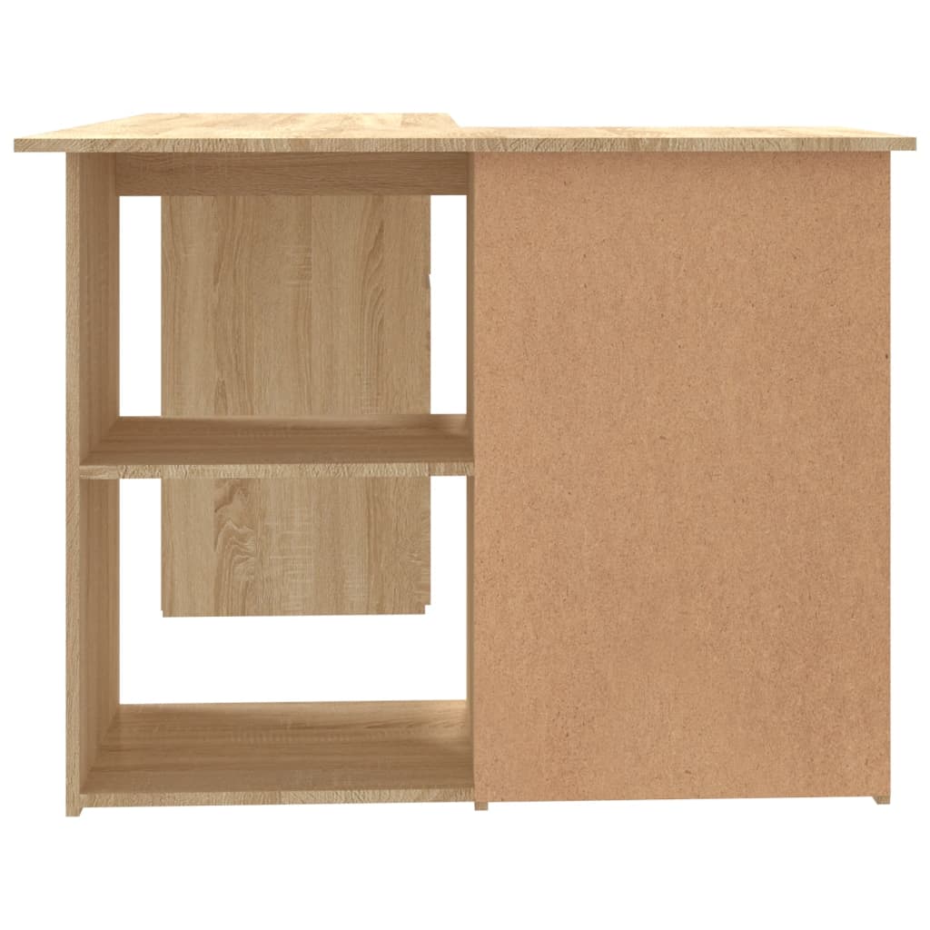 Corner Desk 145X100X76 Cm Engineered Wood