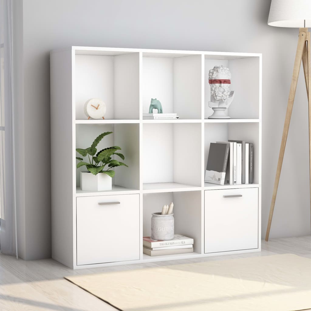 Book Cabinet 98X30X98 Cm Engineered Wood