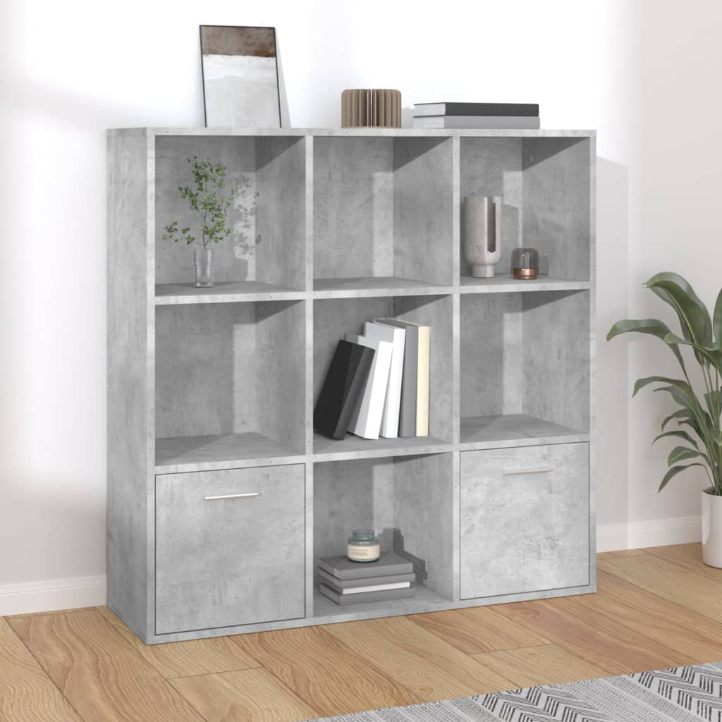 Book Cabinet 98X30X98 Cm Engineered Wood