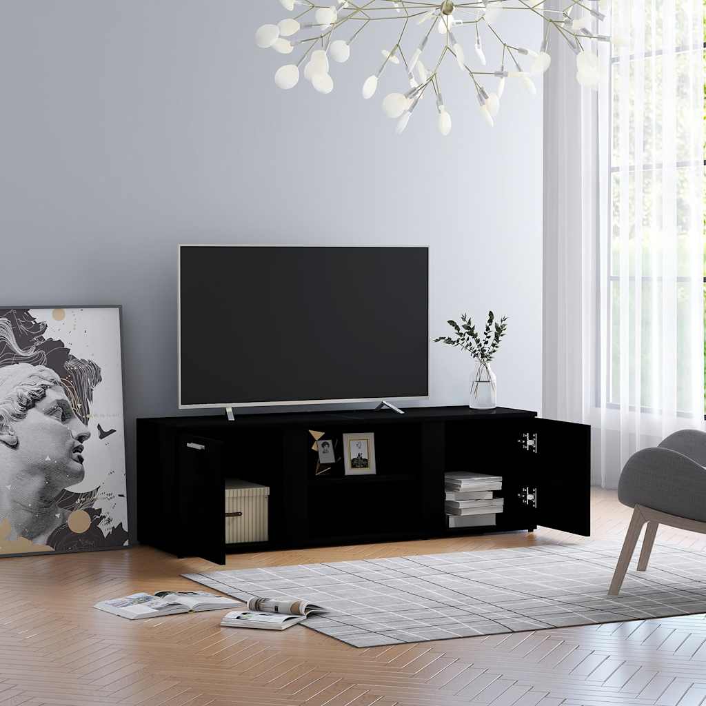 Tv Cabinet 120X34X37 Cm Engineered Wood
