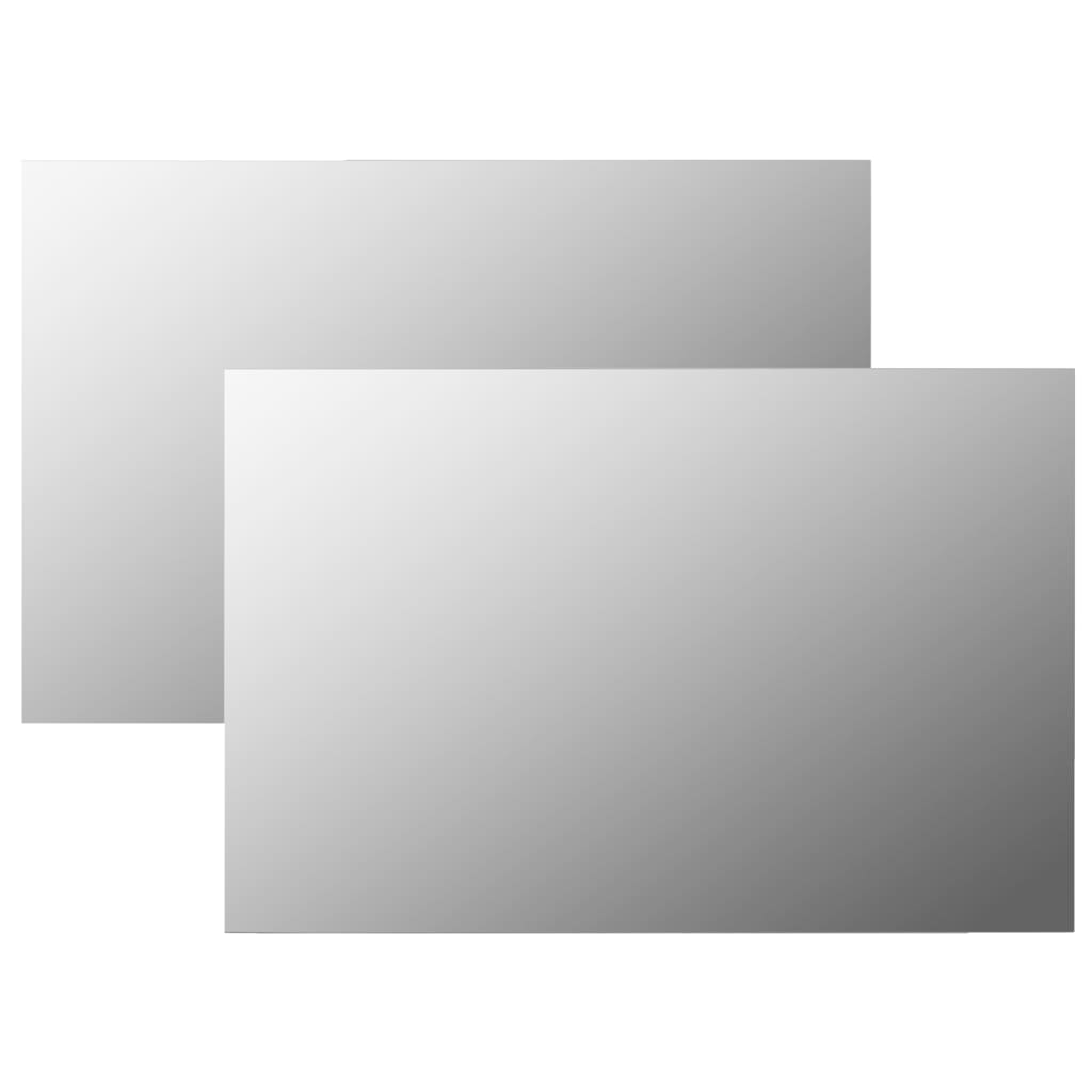 Wall Mirror Square Glass