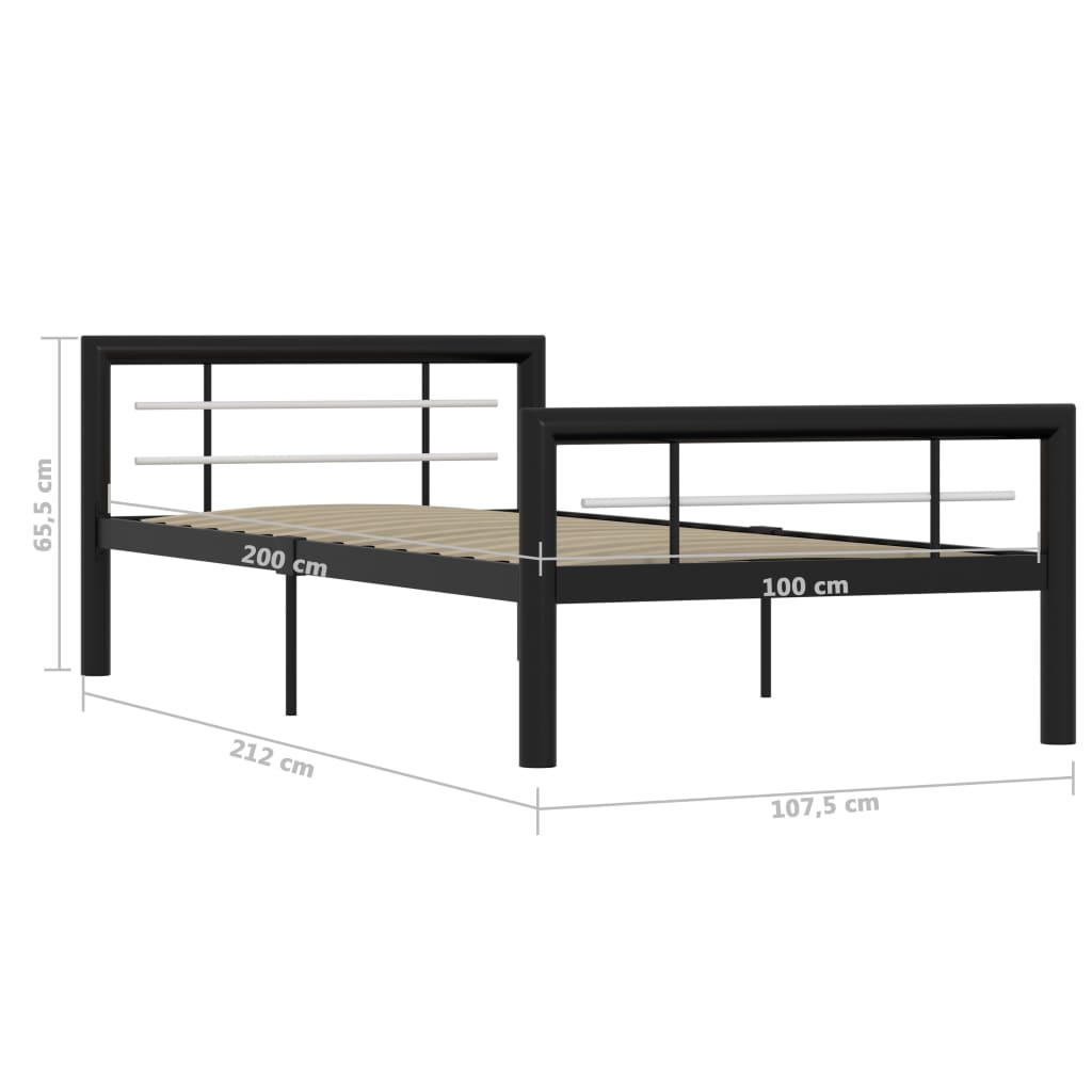Bed Frame Without Mattress Metal