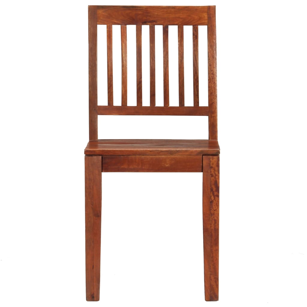 Dining Chairs 6 Pcs Solid Mango Wood