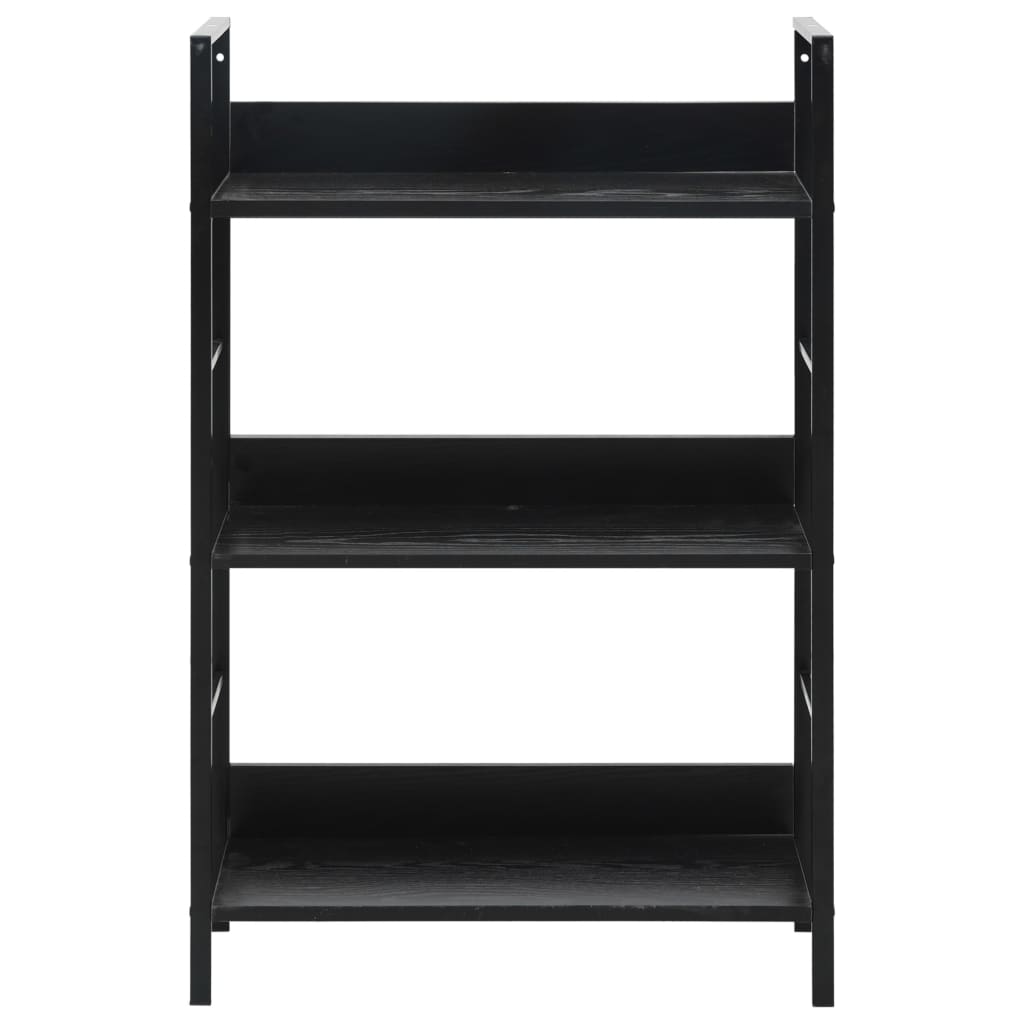 3-Layer Book Shelf 60X27.6X Engineered Wood