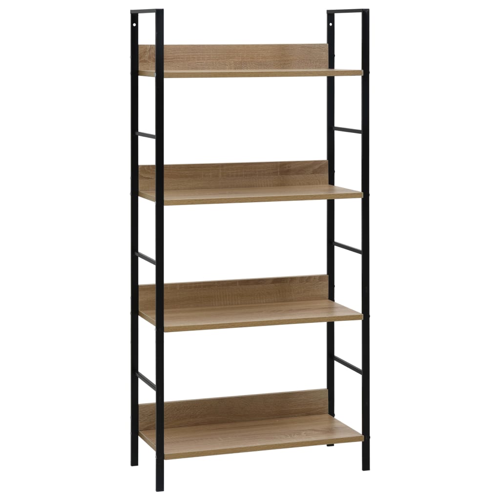 3-Layer Book Shelf 60X27.6X Engineered Wood