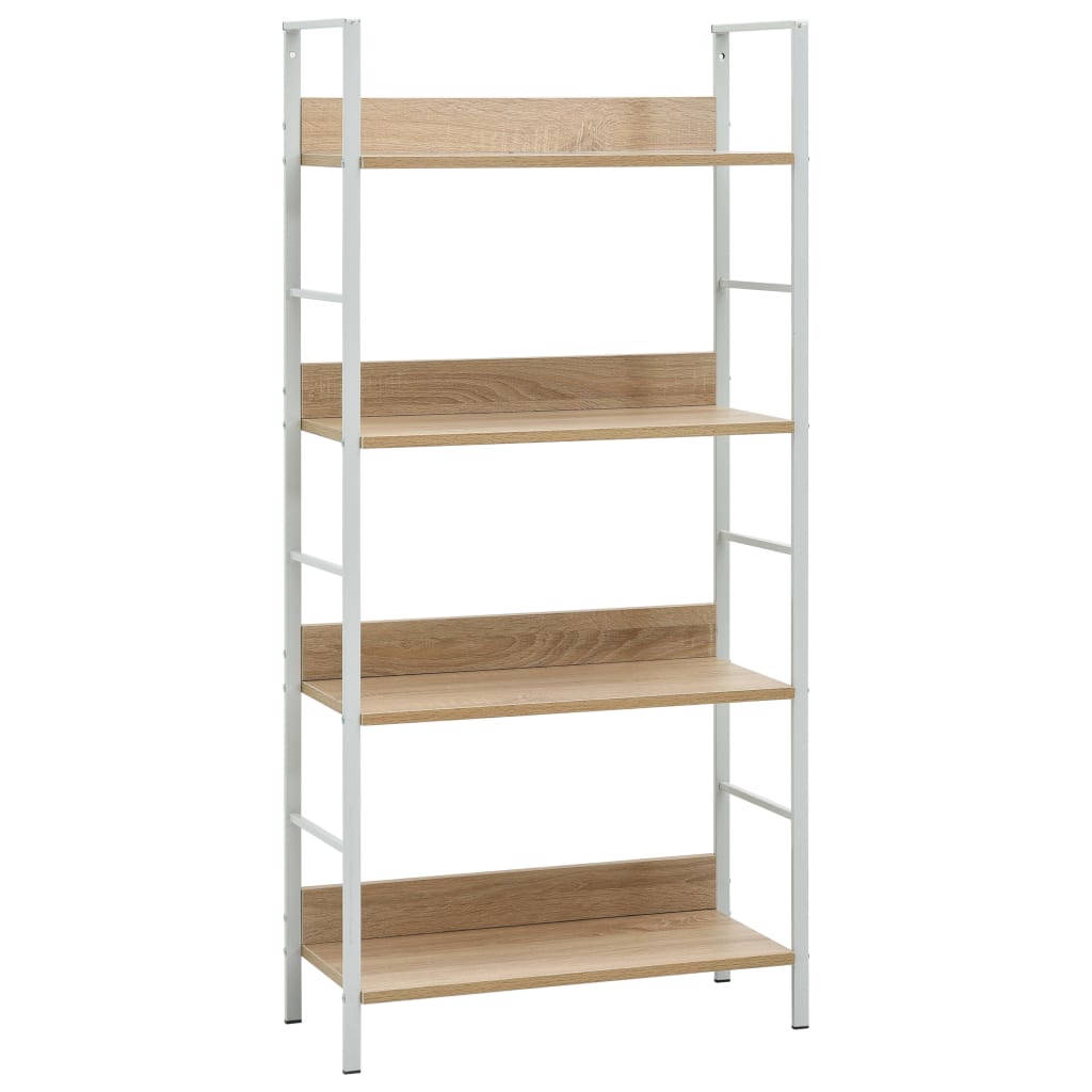 3-Layer Book Shelf 60X27.6X Engineered Wood