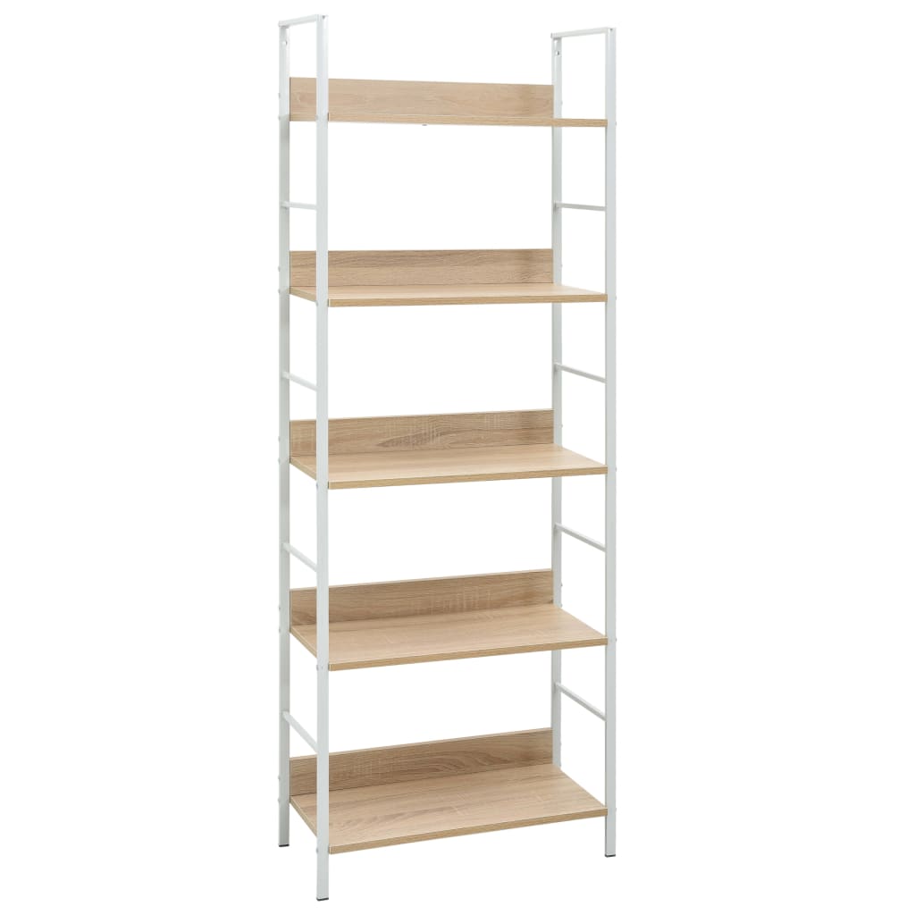 3-Layer Book Shelf 60X27.6X Engineered Wood