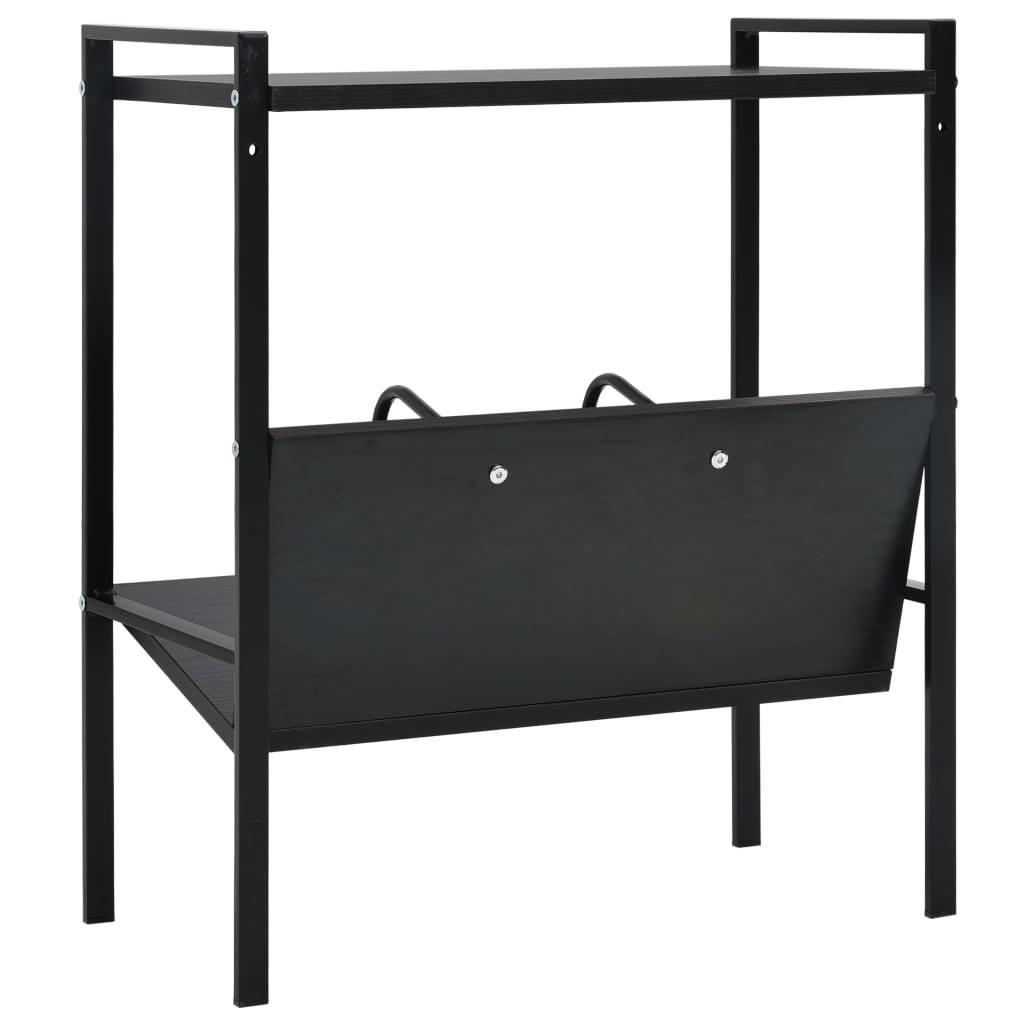 2-Layer Book Shelf 52X28X59 Cm Engineered Wood