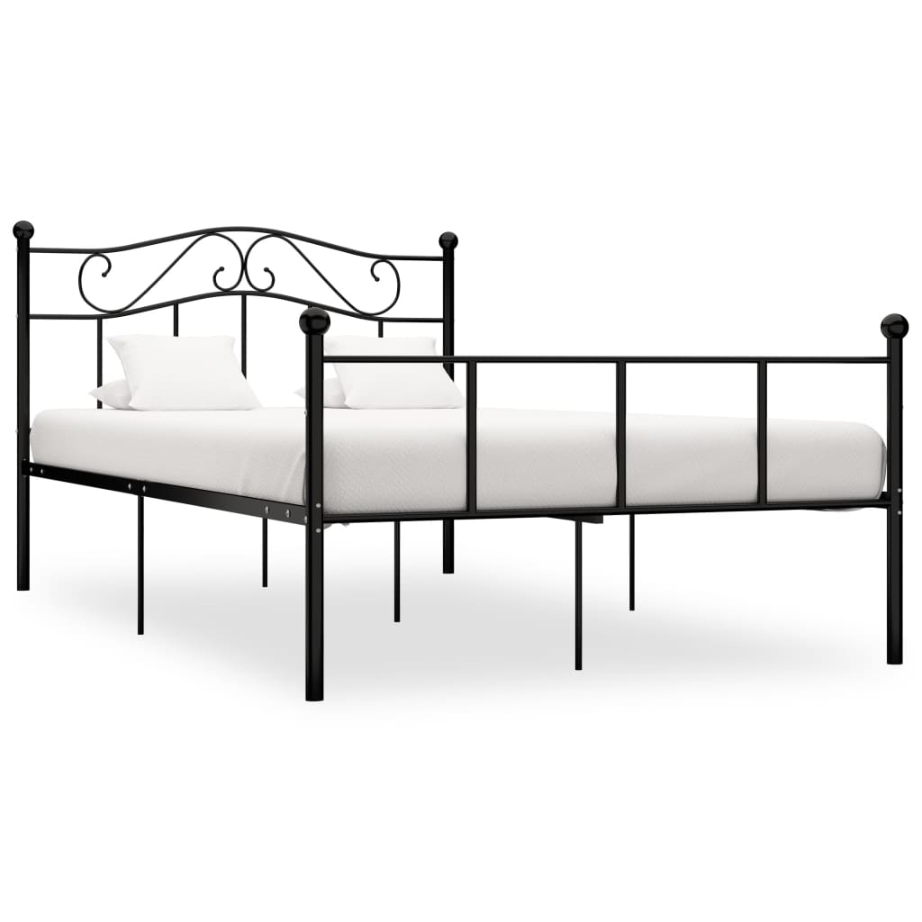 284538 Bed Frame Without Mattress Metal