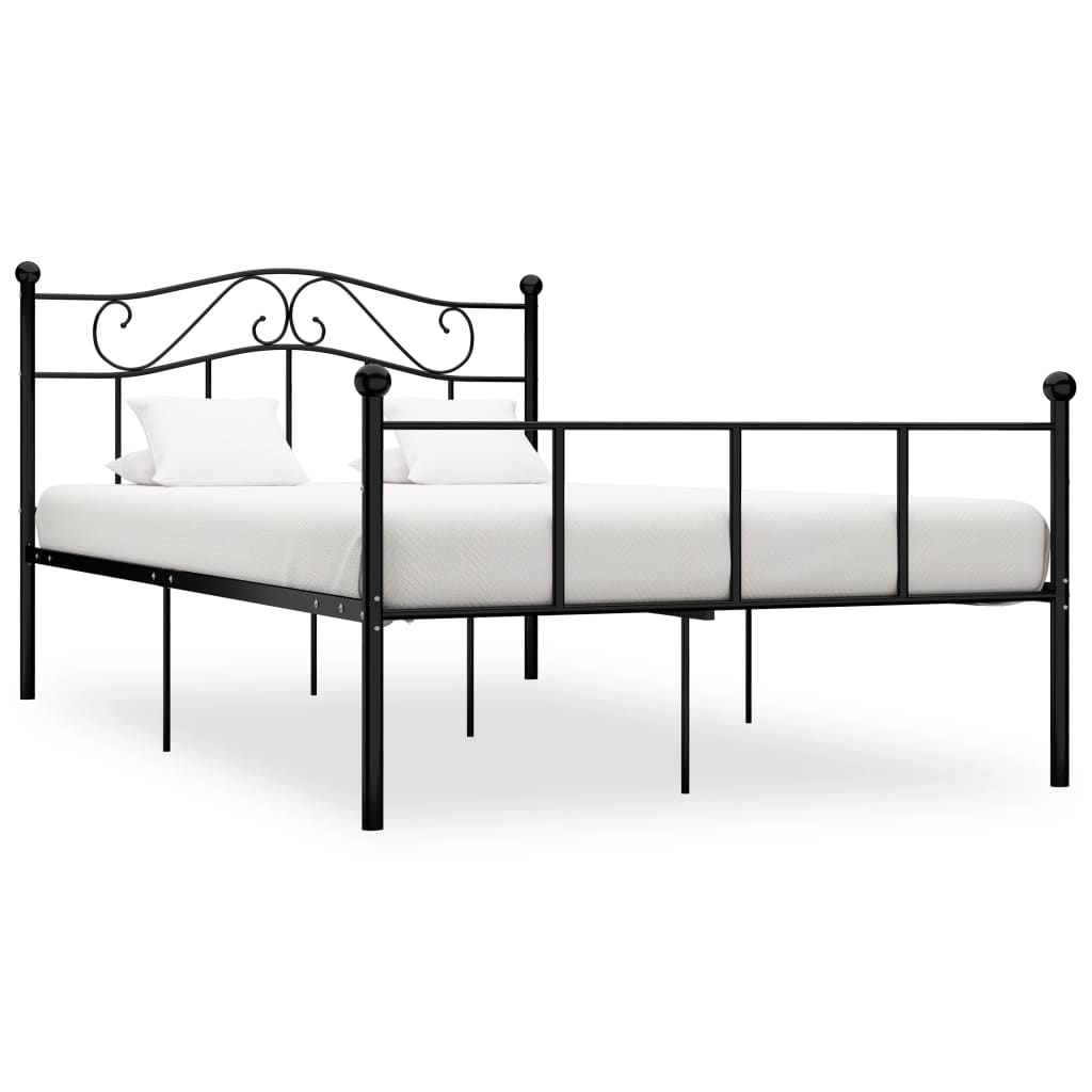 284538 Bed Frame Without Mattress Metal