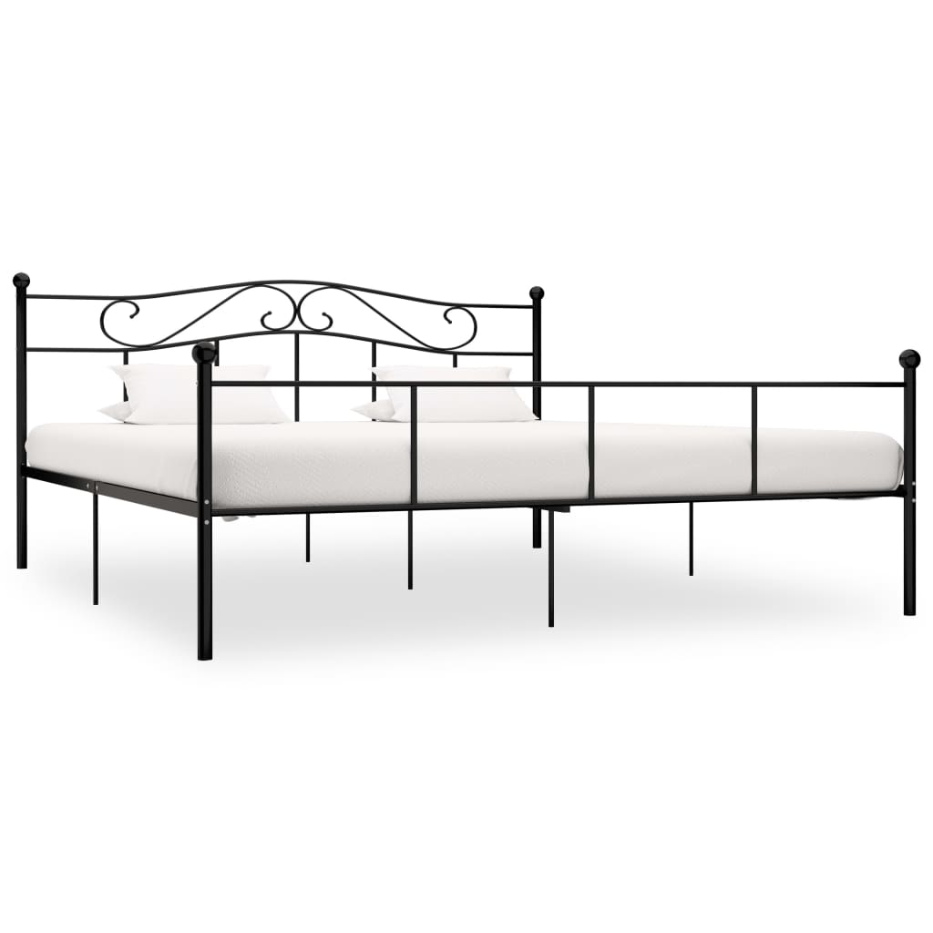 284538 Bed Frame Without Mattress Metal