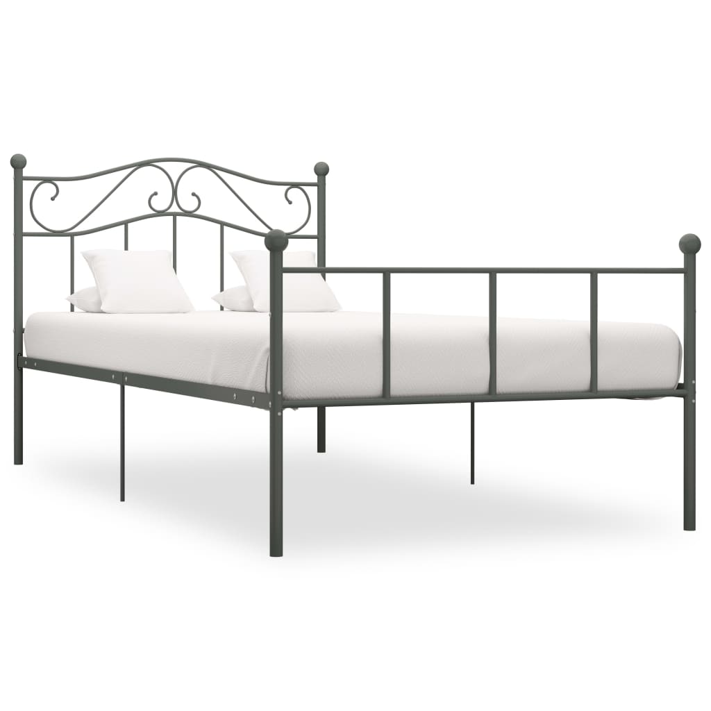 284538 Bed Frame Without Mattress Metal